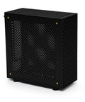 Mini CNC Aluminum ITX PC Case For Low Profile GPUs Quiet High Airflow Durable Aluminum Alloy Frame Compact Workstation Chassis