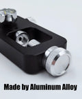DIN Scuba Fill Station 4500psi HPA Filling Adapter Valve with aluminum alloy and pressure gauge detail