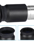 1.25 Inch 32mm 4 Element Plossl Eyepiece for Telescopes with silver barrel, suitable for reflector, refractor, catadioptric mounts.