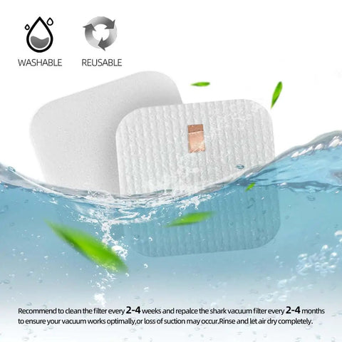 Foam And Felt Vacuum Filter Replacement Set For Rotator Lift Away ADV DuoClean PowerFins Upright Vacuums Compatible With Navigator Series Pet Hair Dirt Dust Allergen Filtration Easy Install Long Lasting