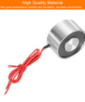 5V Round Solenoid Electromagnet With 180N Peak Force And 18Kg Holding Suction DC Electric Lifting Magnet for Automation