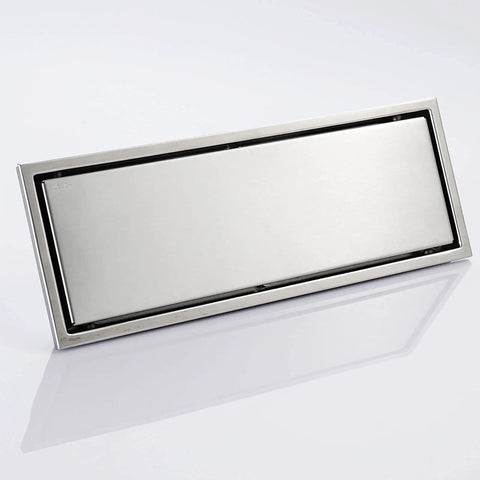 Top Shelf Heavy Duty 304 Stainless Steel Linear Floor Drain With Anti Odor Hair Catcher For Bathroom And Shower Tile Insert Rectangle Black Gold Finish Keeps Your Setup Fresh And Shuts Down Clogs Real Quick, sleek rectangular design.