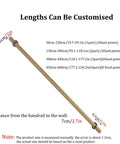 Damn Tough Wooden Stair Rail Handrail and Banister Kit with adjustable lengths and solid timber for safety and support.