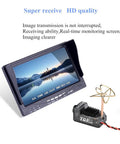 All In One FPV Camera And Video Transmitter For Mini FPV RC Drones 5 8GHz AIO with OSD, display showing landscape, adjustable VTX