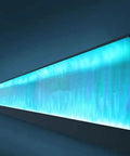 Level Up Your Yard With These Dynamic Color Shifting Led Wall Washer Lights Featuring Smooth Dimmable Rgbw Flow And Rugged Multi Head Setup For Next Level Patio And Night Life Vibes, vibrant blue light effect.