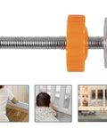 ABS Threaded Long Rod M10 Gate Replacement Kit 2 Pieces Heavy Duty Steel Gate Extender for pressure gate adjustment