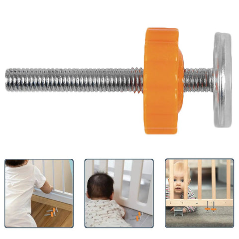 ABS Threaded Long Rod M10 Gate Replacement Kit 2 Pieces Heavy Duty Steel Gate Extender for pressure gate adjustment