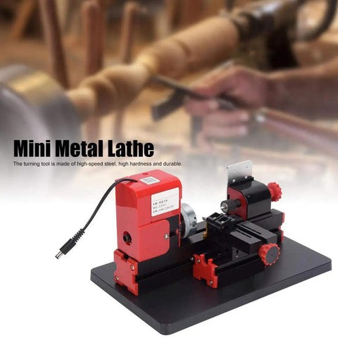 Dope Little 24W 20000 RPM Mini Lathe Machine For Wood Metal And Plastic Turning Benchtop DIY Lathe With Milling Capabilities