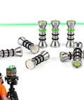 Heavy Duty Stainless Steel Magnetic Laser Level Marker Pins And Alignment Setup Blocks Rust Proof Job Site Equipment in eight pack.