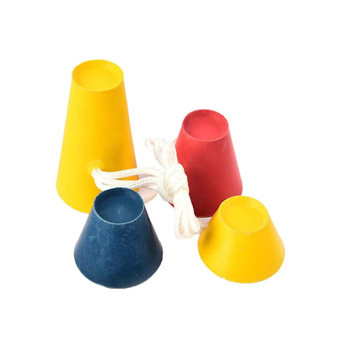 Winter Golf Tees Set For Frosty Ground And Indoor Use, Colorful Rubber Tees With Four Heights 12mm 17mm 22mm 37mm, 16 Piece Pack