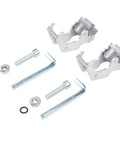 2 Pack Sturdy Metal Front Hooks For Scooter And Electric Skateboard Hang Helmets Bags And Gear CNC Processed Rustproof Front Mount Rack Easy Install Durable Grip Storage Solution