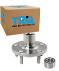 Front Wheel Bearing And Hub Kit For 2013 To 2019 Ford Escape And 2015 To 2019 Lincoln MKC Including One Front Wheel Bearing And One Front Wheel Hub For A Reliable Ride And Easy No Hassle Install shown with packaging