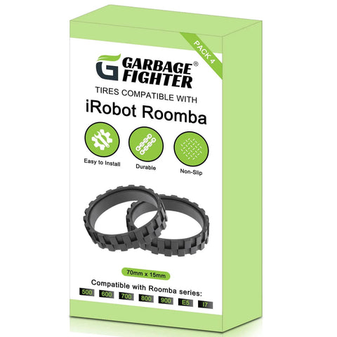 Anti Slip Roomba Wheel Replacement Set 4 Pack For All Roomba Series 500 600 700 800 900 Including E5 E6 I7 box