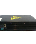 Beefy A20B 1000 07708 Power Supply Unit For CNC Controls, Ready To Drop In, Complete Assembly, Used Good Condition, Industrial Grade Power Module With Solid Performance And Easy Plug In Setup, black metal CNC power supply with warning symbol
