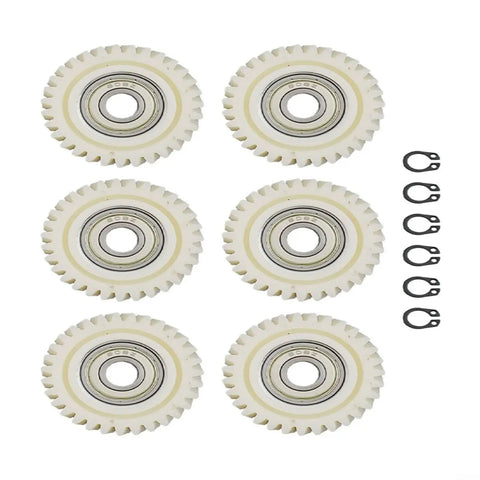 Electric Bike Hub Motor Planetary Gear Set with 608 Bearings and 6 Nylon Stainless Steel Replacement Gears 31T 35T and 36T