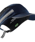 Side view of Bump Cap Safety Hat With Reflective Stripes Baseball Cap Style Hard Hat, showing ventilation and reflective trim.