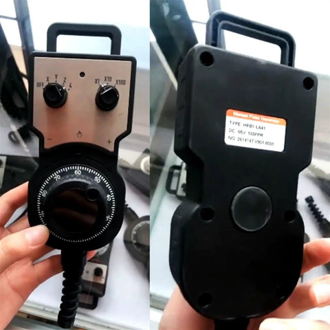 Top Tier Electronic Handwheel Pulse Generator For Machine Tools And Machining Centers, Built With Super Durable All Metal Code Plate For High Accuracy Jobs And Super Easy Installation No Hassle Up.. handwheel controller with 100PPR dial for CNC jogging
