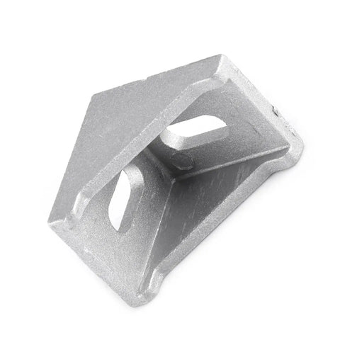 Built Tough Aluminum Alloy L Shaped Corner Brackets Set Right Angle Furniture Fasteners 10 Pcs Heavy Duty Mounting Supports For Shelves And Tables