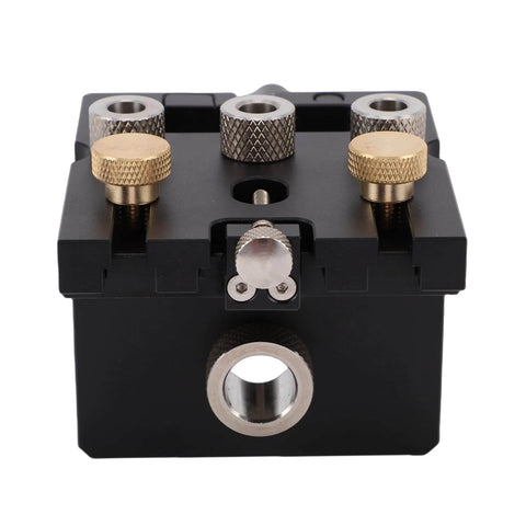 Doweling Jig Kit With Aluminum Adjustable Drilling Guide For Cabinet Installation And Furniture Assembly Pro Grade Precision