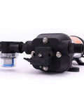 110 Volt Self Priming Water Pressure Pump With On Demand Switch for RV Caravan Boat and Marine Use 45 Psi 4.5 GPM