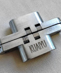 Hidden Door Hinge Set Stainless Steel Hidden Barrel for Wooden Doors and Cabinets Silver Finish 1 Pair Heavy Duty