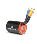 4500Kv 4 Pole Brushless Motor Upgrade For 1/12 Losi NASCAR AWD RC Racecar SPMXSM4700 with three color-coded wires