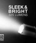 Tactical 2AA LED Flashlight Pen Light For Emergencies And Camping Pocket Sized EDC Gear shining 325 lumen beam