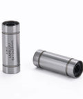 Plug And Play Hella Smooth LM5LUU Sealed Lengthened Linear Ball Bearing Pair For CNC Rigs And 3D Printers with chrome steel body.