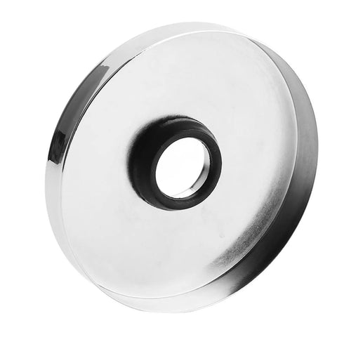 Big 4 Inch Shower Arm Flange Chrome Heavy Duty Stainless Steel Escutcheon Cover Plate for Gap Coverage and Wall Repair Universal Replacement