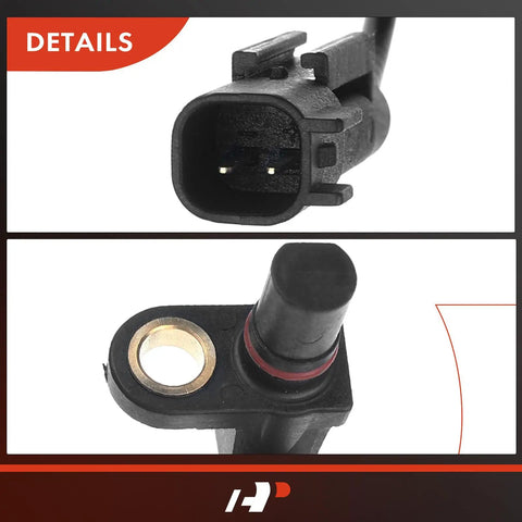 Close-up view of Complete Set Of Four Front And Rear Abs Wheel Speed Sensors For Dodge Ram 1500 2010 To 2012 showing connector and sensor detail.