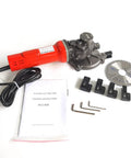 CCTI Electric Cutting Edge Saw RCS-40A Mighty 1100W Rebar Cutter with accessories and manual for heavy duty metal work.