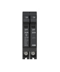 Q-Line THQLT2020 Tandem Circuit Breaker 20A 1P Pair for 120 to 240V Loads, 10 kAIC, Thermal Magnetic Plug On Breaker for Load Centers and Residential Panels, Built Tough With Easy Install and Reliable Overcurrent Protection, black 20A tandem breaker