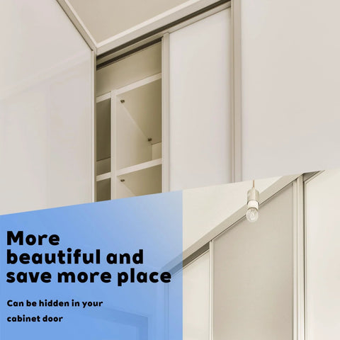 Sliding Door Hardware Wardrobe Roller Kit For Top Hung Bypass Doors Galvanized Steel Construction visible inside open wardrobe