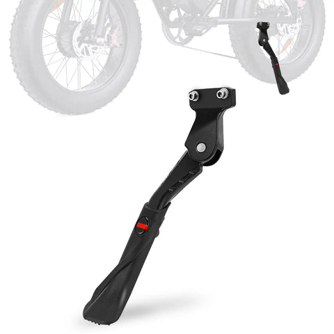 Ebike Kickstand CNC Machined Aluminum Mount For Ridstar Q20 Q20 Pro Lite Super 73 S2 RX Non Slip Side Stand Adjustable 12.4-14.6 in