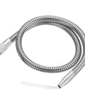 Rock Solid Mist Coolant Spray Tube With Slick Round Nozzle G One Quarter Thread Iron Plated Steel Water Oil Cooling Line Rapid Hookup For Cnc Lathe Milling Drill Machine Shop 800mm