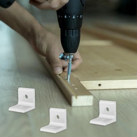 Installing Top Shelf Aluminum Extrusion Corner Braces And L Bracket Connectors for 3D Printers, Cnc Routers, and Robotics.