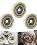 Three Pack E Bike Motor Gear 35T Oblique Planetary Gear Replacement Parts With 10mm Bearing For 500W 750W 1000W Hub Motors