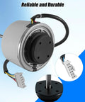 Replacement DC Brushless AC Motor For Midea Inverter Indoor Unit, 310V 58W 1350R/Min CCW, WZDK58-38G SIC-55CVL-F159-1 ZKFP-58-8-1-5 Compatible, connector detail