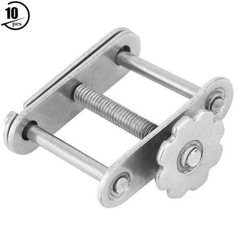 10 Pack Flow Control Pipe Clamps Set With Iron Plated Hose Fixing Clips Swivel Screw Tubing Clamps For Water Stop A Real Workhorse