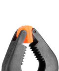 Close-up of 3 Inch Plastic Spring Clamps With Killer Anti Slip Grip Heavy Duty Woodworking And Backdrop Clips Hella Handy For Crafts Home Diy Total Flexible Tool Built Tough For Quick Projects.
