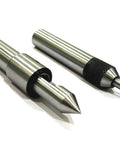 Pair Of Two Spring Center Tap Guide Tools Built For Lock Tight Alignment And Butter Smooth Threading On Lathe Mill Or Jig Bore Setups With Rock Solid Hardened Steel Construction, showcasing two tap guides.