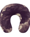U Shaped Memory Foam Travel Neck Pillow For Black Women With Afro Textured Hair Super Cozy Support To Relieve Fatigue Portable