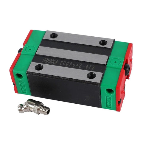 Built Right Heavy Duty Steel Linear Motion Guide Sliders 2Pcs 20Mm Hgh20Ca Rail Blocks with precision ball bearings