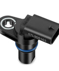 Audi Camshaft Position Sensor For A3 A4 A5 A6 A7 Q5 Q7 And VW Beetle Golf Jetta Passat Tiguan Eos CC Leon R8 RS4 RS5 Replaces 07L905163A 07L905163C 907-867 black sensor with blue seal