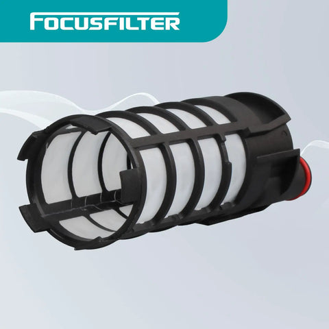 OEM Grade Diesel Fuel Filter Kit For Detroit Diesel And Freightliner DD8 Series 2021 M2 108SD 114SD Pack Of 6 Replace A9360920605 A9360920201 Cross Reference PU 8025 PU 4001, showing filter component close-up