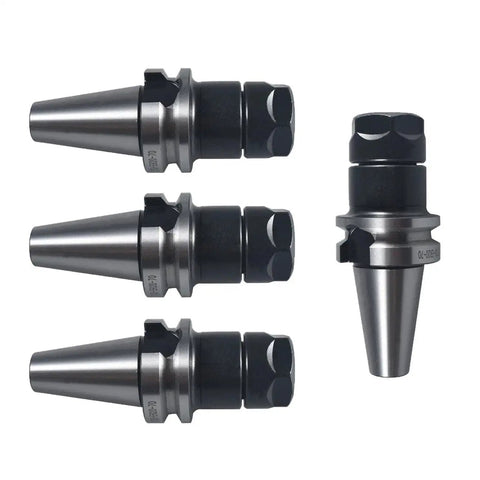 Grab Fresh 4Pc BT30 ER20 Collet Chuck Tool Set With 2.76 Inch Length, showcases collet chucks designed for CNC milling.