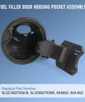 Fuel Filler Door Housing Pocket Assembly Replacement For Ford F-150 2009 2014 And Lincoln Mark LT 2010 2014 Gas Tank Cap Door Hinge