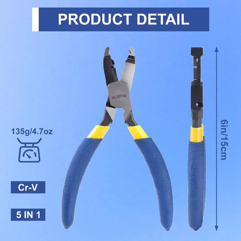 Heavy Duty Screw Extractor Pliers With No Slip Grip For Stripped And Rusted Screws, 6-inch chrome vanadium, product details