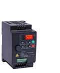 Powerful 750W 1HP Three-Phase Variable Frequency Drive VFD Inverter for 220V Motors, Smooth Start and Precise Speed Control, PLC Ready, Ideal for DIY CNC HVAC and Machinery, Model YL568K front view with display