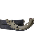 Pair Of Rear Drum Brake Shoes For Honda Civic Fit Insight 2006 To 2020, heavy duty steel, semi-metal friction, ready for install.
